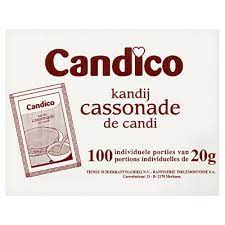 Brun Sucre Cassonade Portions 100X20G