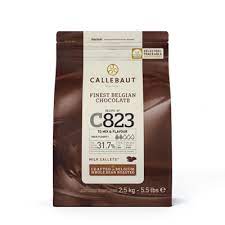 [955] Callebaut Pastilles De Chocolat Au Lait 823 2,5Kg