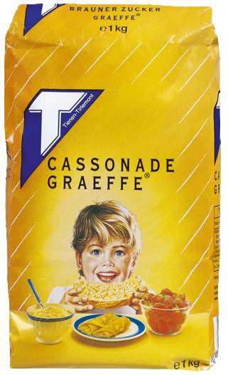 Meelsuiker Cassonade 1Kg (Bleek Bruine)