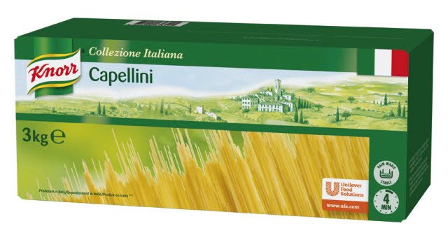 [K7648] Knorr Pasta Capellini 3Kg