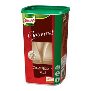 [K04158] Knorr Gourmet Saus Champignon 1,08Kg