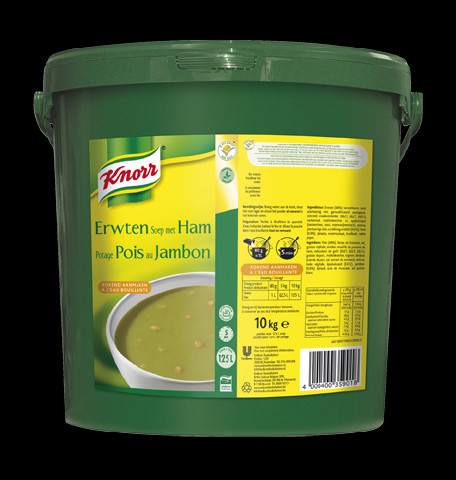 [K35901] Knorr Soep Erwten Ham 10Kg