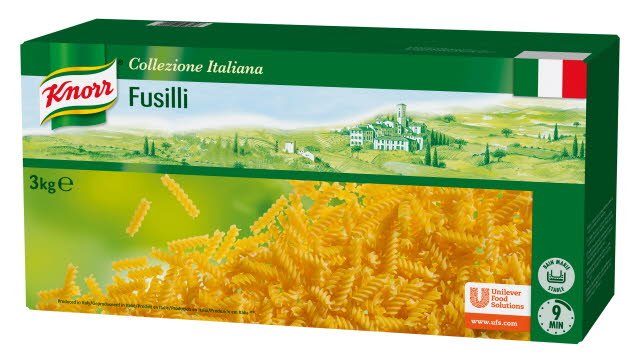 [K64879] Knorr Pasta Fusilli 3Kg