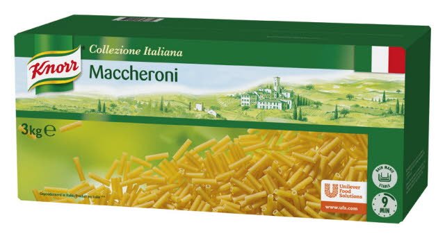 Knorr Pâtes Maccheroni 3Kg