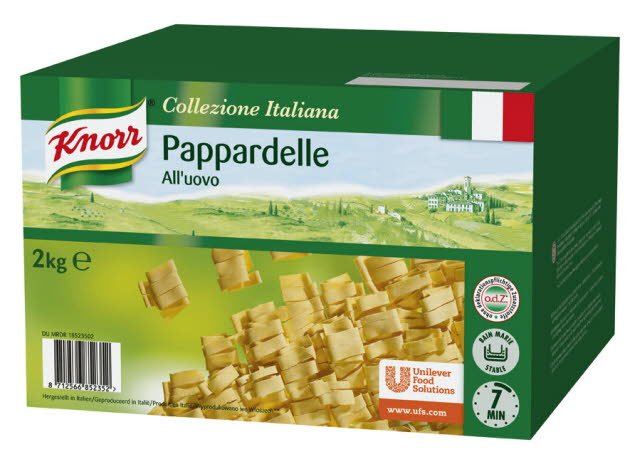 [K85235] Knorr Pasta Pappardelle (All Uovo) 2Kg