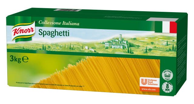 [K64878] Knorr Pâtes Spaghetti 3Kg