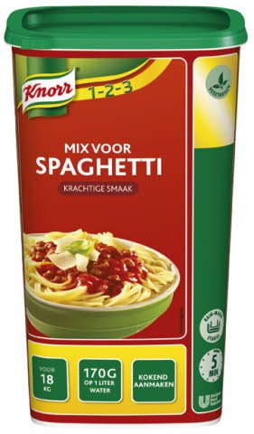 [K41970] Knorr Sauce Spaghetti Mix 1,36Kg