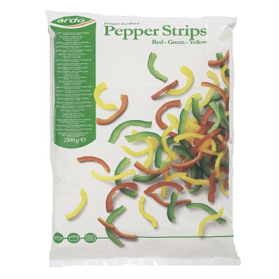 Ardo Paprikastrepen Rood/Groen/Geel 2.5Kg