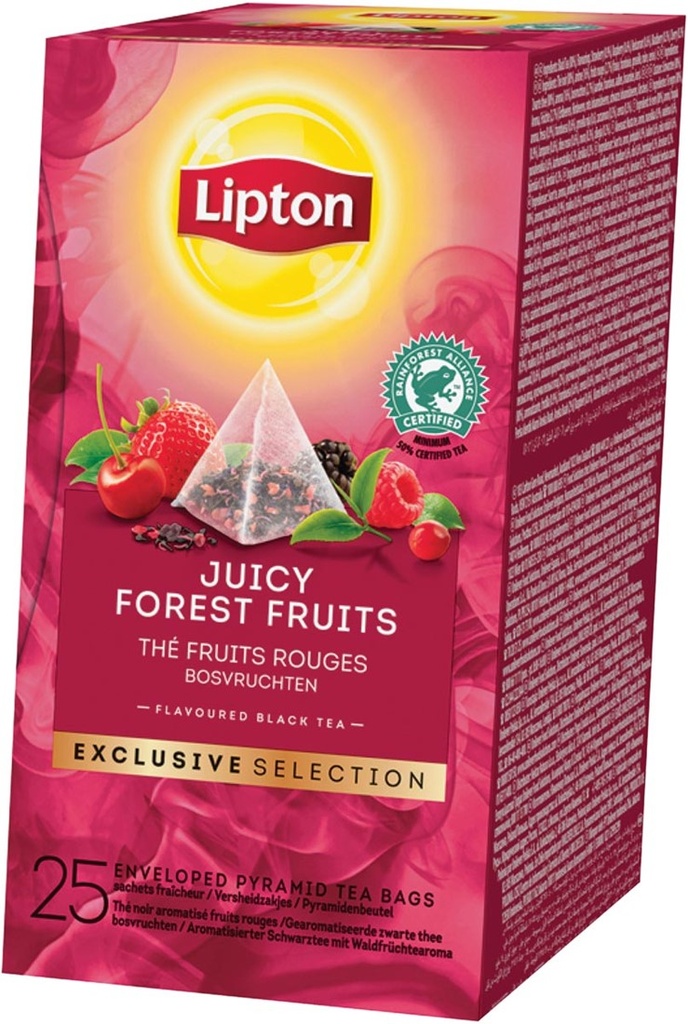[K99515] Lipton Thee Bosvruchten 25St Exclusive