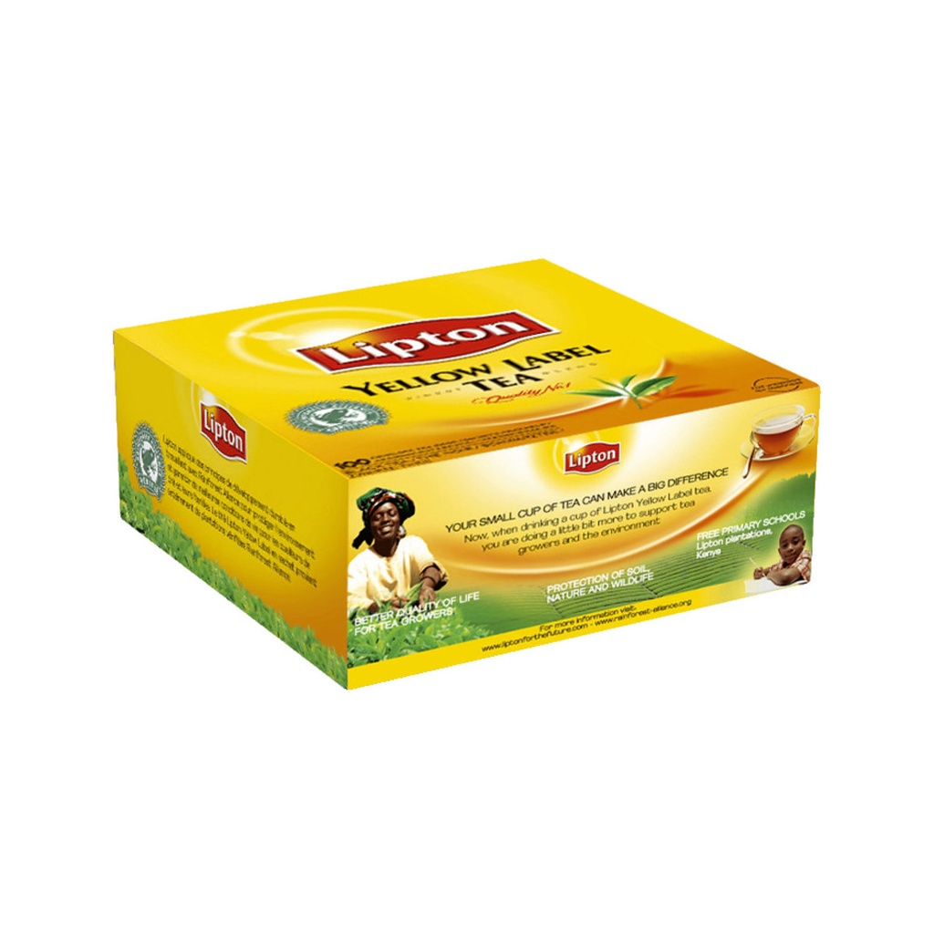 [K59157] Thé Jaune Label 100Pcs Lipton