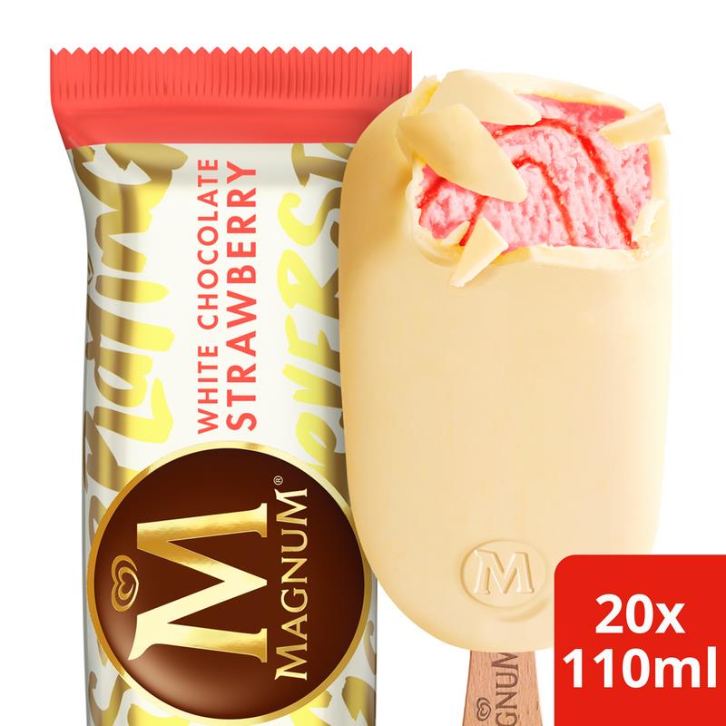 [81714] Ola Magnum Strawb White 20X110Ml