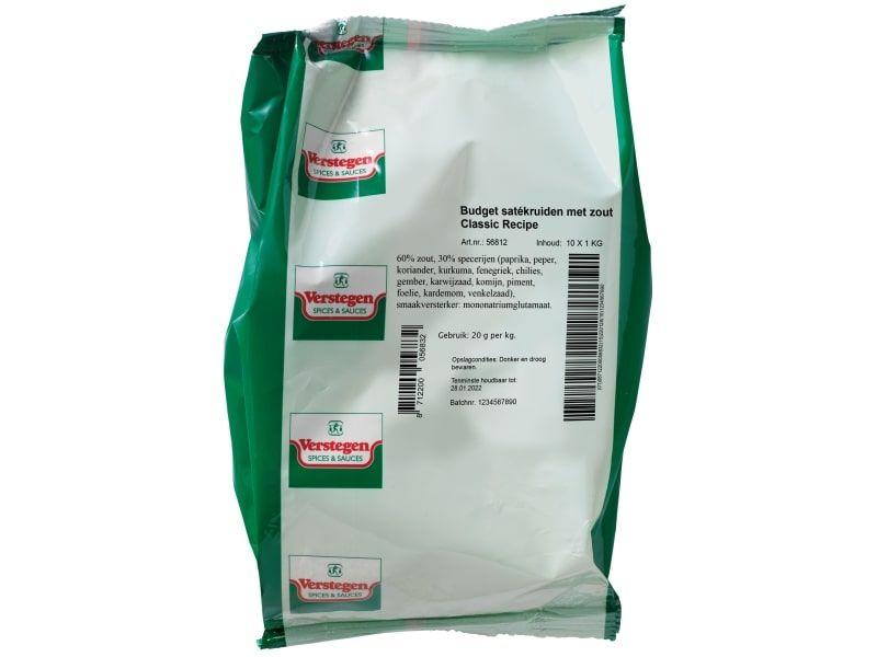 Vs Budget Épices Pour Saté (Avec Sel) 1Kg
