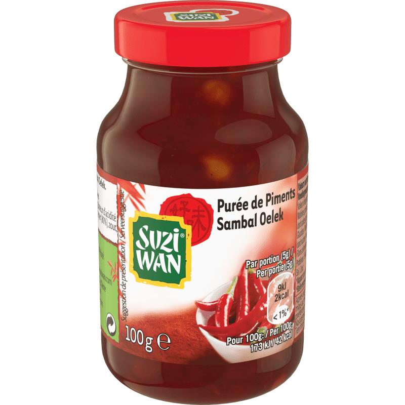 [814] Sambal Oelek 100G Suzi Wan