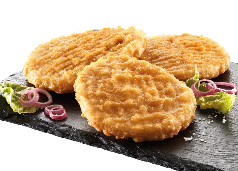 [1025251] Euro Poultry Kipburgers 100G  2X 2,5Kg