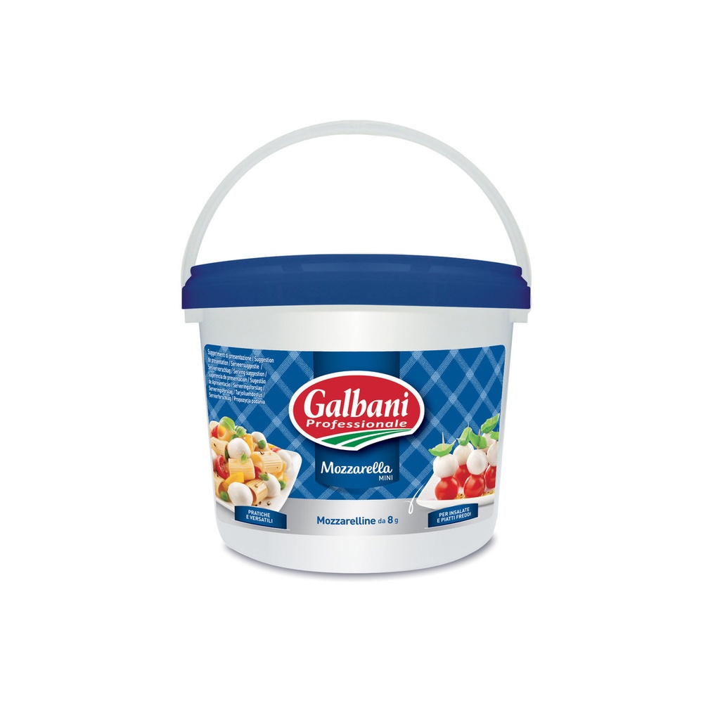 [342520] Mozzarella Mini 1Kg Seau Galbani