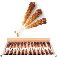 [12340] Candy Sticks Long Amber 100Pcs