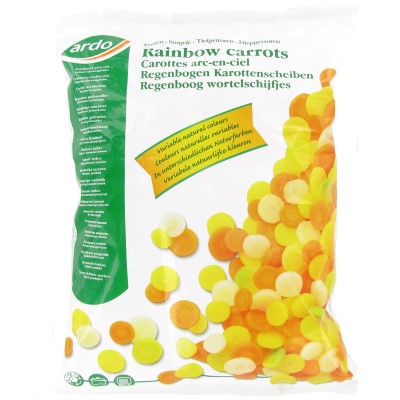 [WSM610] Ardo - Regenboog Wortelschijfjes - 2,5 Kg