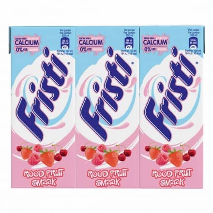 Fristi Brick Rode Vruchten 6X 0,2L