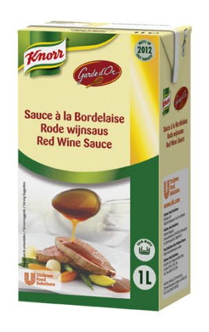 Knorr Garde D'Or Sauce Au Vin Rouge 1L Brick