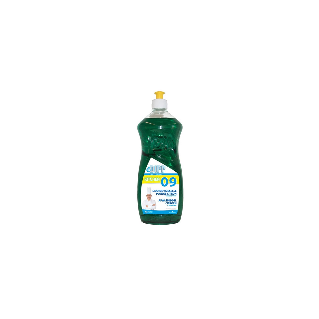 Dipp 09 Liquide Vaisselle À La Main Citron 1L