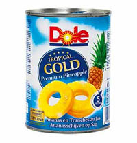 [2860/1] Ananas 10 Schijven Op Sap 567G Dole