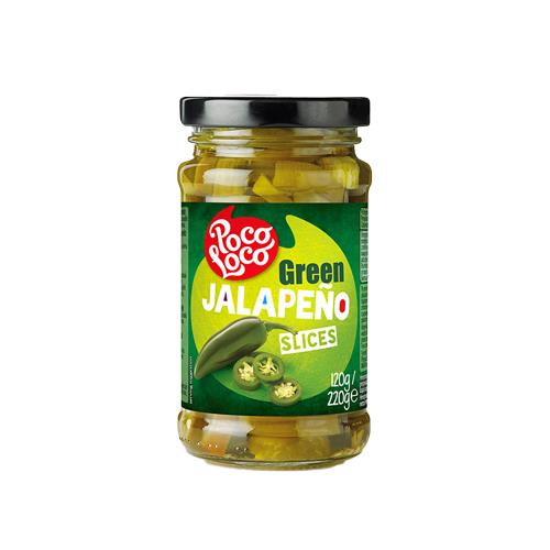 [527090] Jalapenos Groen Schijfjes 225G Poco Loco