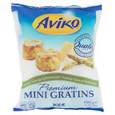 Aviko Mini Gratin Asperge/Parmezaan 1Kg