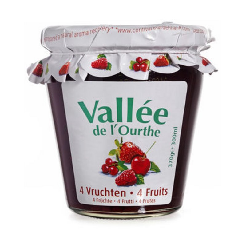 [38549] Vallée De L'Ourthe 4-Vrucht Confituur 370G