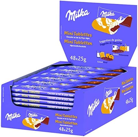 [34610] Milka Mini Reepje Melk 48X25G