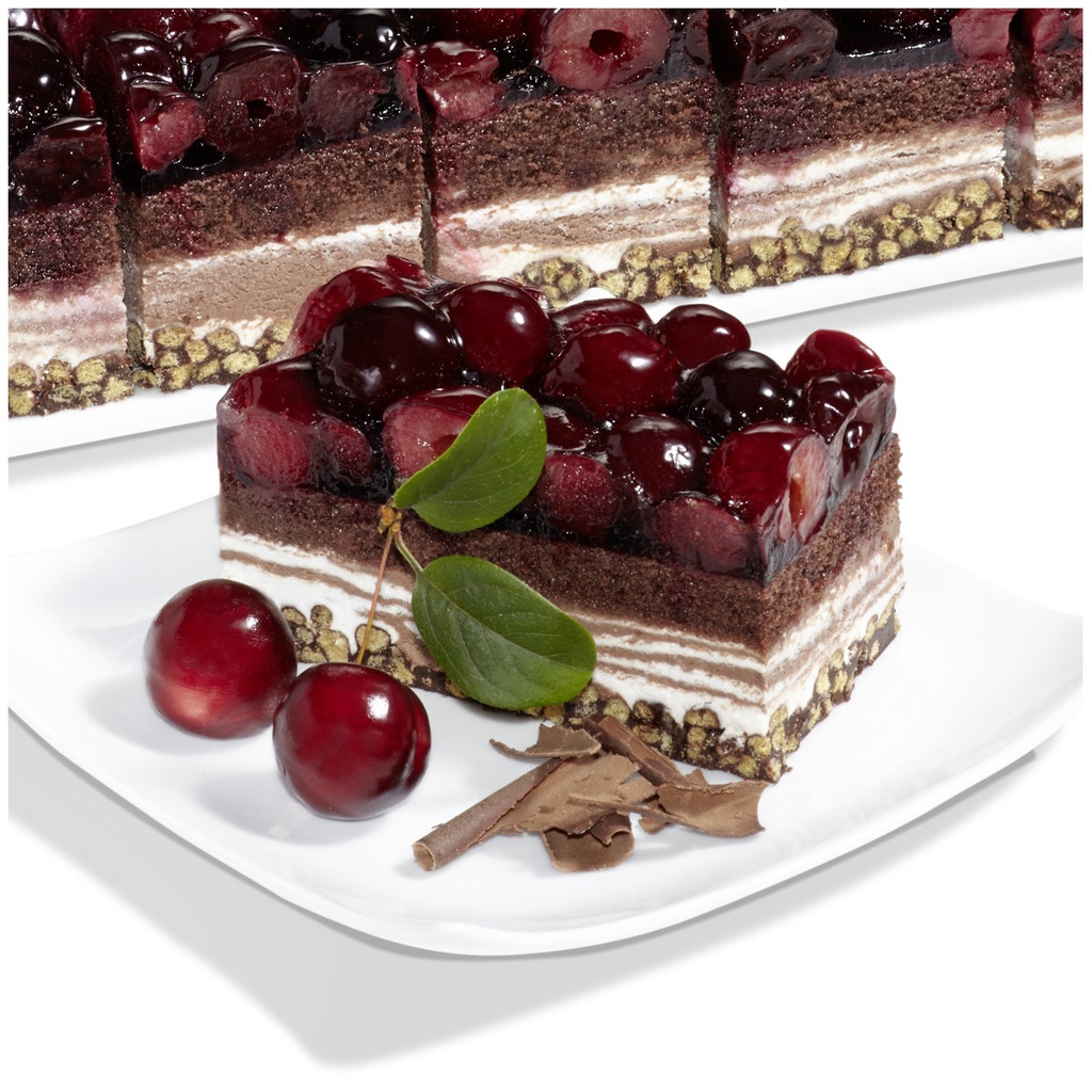 Cherry & Crisp Chocolate Slices 12St