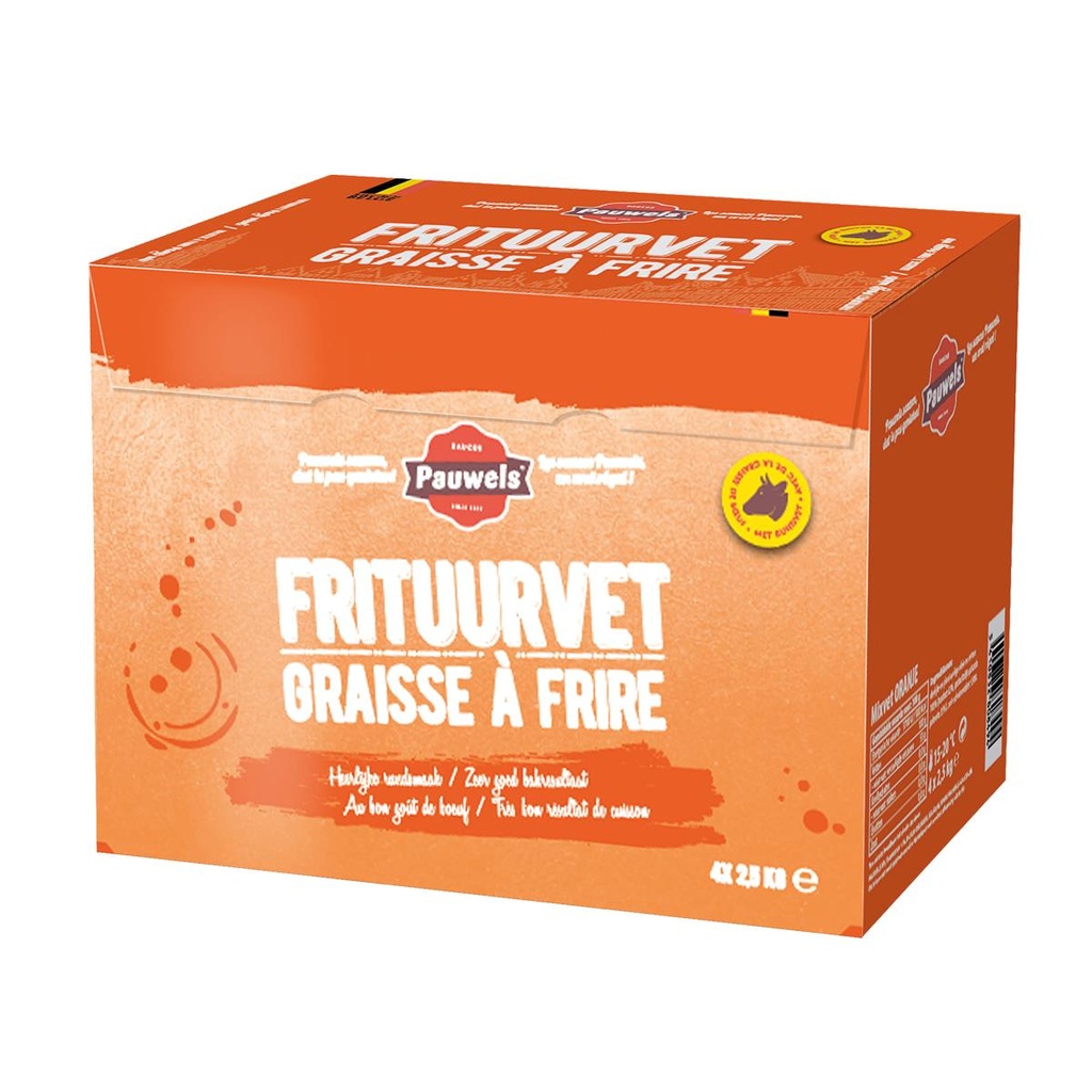 [6176] Pauwels Graisse De Friture Mix Orange 4X 2,5Kg
