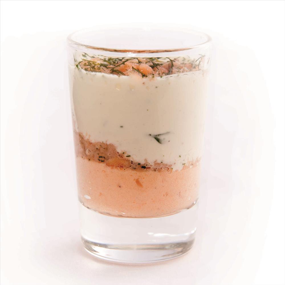[2440103] Verrine Saumon Crème À L'Aneth 48X66Ml