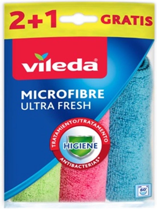 Vileda Microvezeldoek 40 X60Cm 3 St