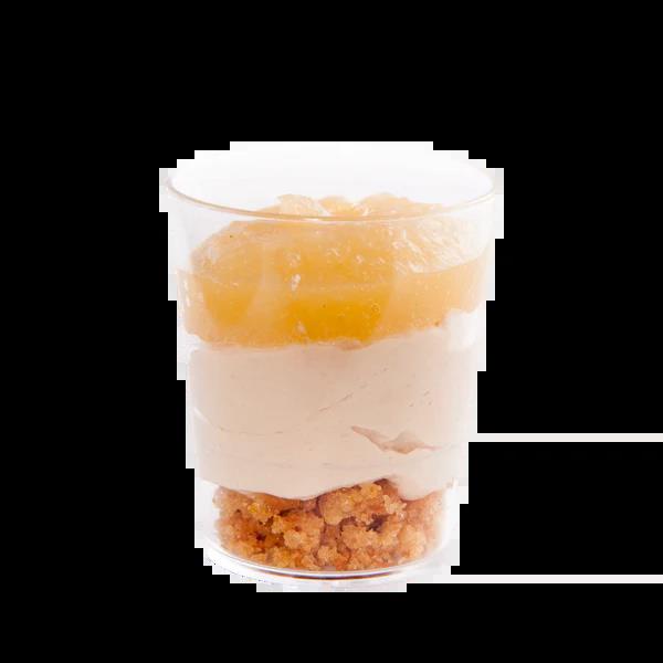 Glaasjes Kunststof Foie Gras- Appel-Peperkoek 40Stx50Ml