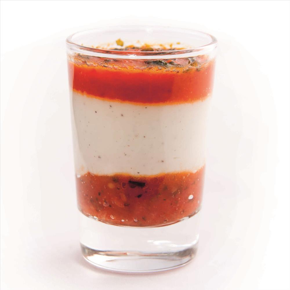 [2440101] Glaasje Geitekaas,Paprika,Tomaat 48X66Ml Mekabe