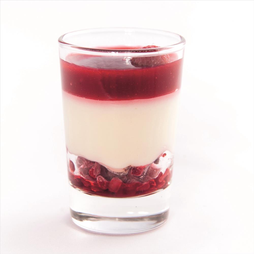 Glaasje Mascarpone,Framboos 48X 66Ml