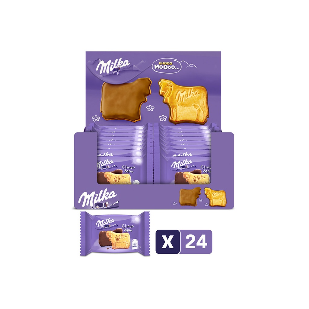 Milka Choco Moo Chocolade Koeken 24X40G