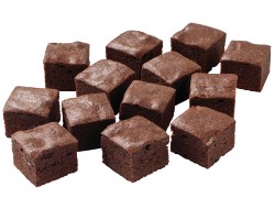 [22209758] Poppies Mini Brownies 1,25Kg 96Pcs