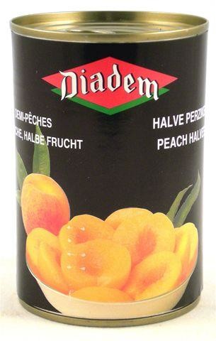 [1836] Diadem Demi-Pêches Au Sirop 410G