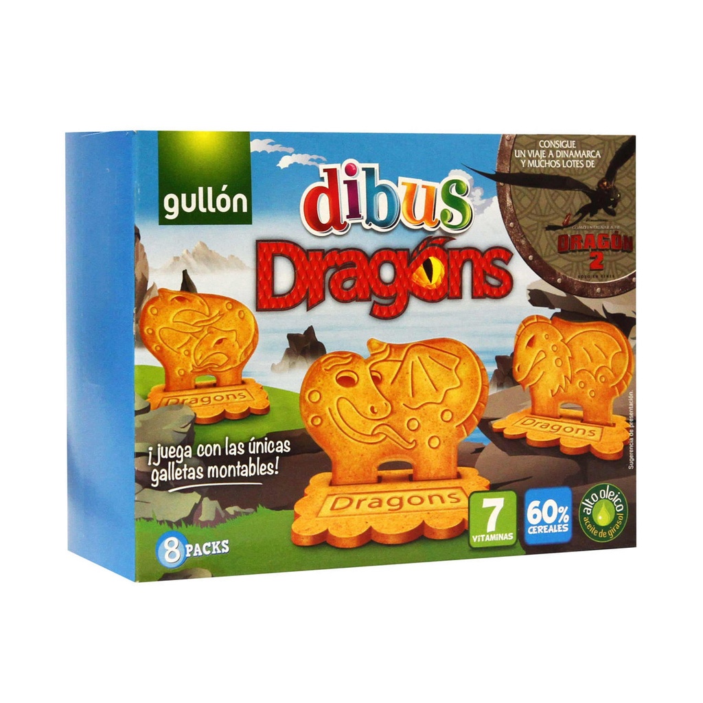 Dibus Dragons 8 X 41.2G Gullon X10