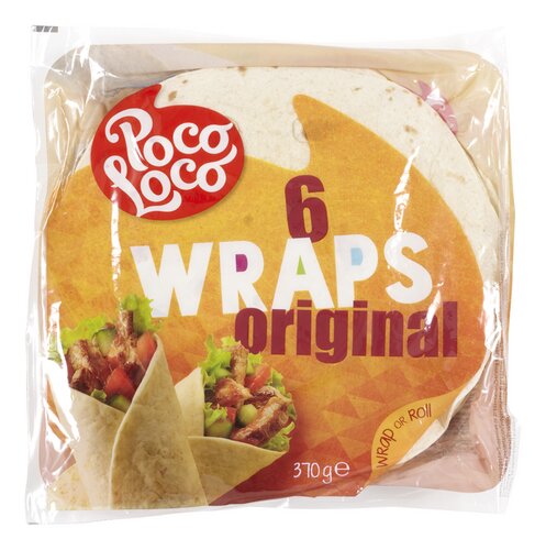 Wraps Mexicaanse Poco Loco 6St 370G