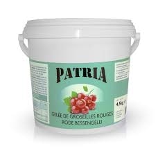 [210510] Confiture Groseilles Rouges Rouge 4,5Kg Patria