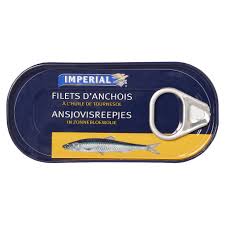 [CO9823] Ansjovis Filet Reepjes 50G Imperial