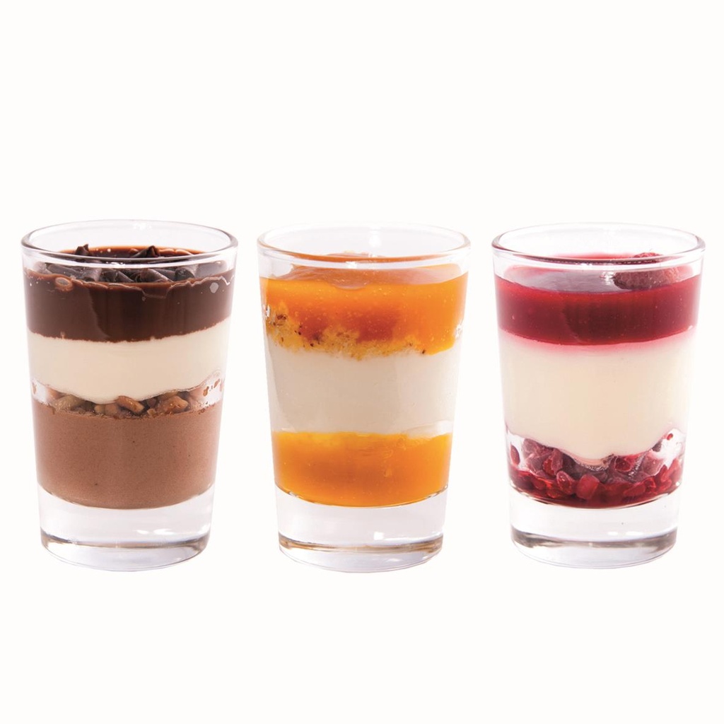 Glaasjes Zoete Mix 48St X66Ml 3 Smaken
