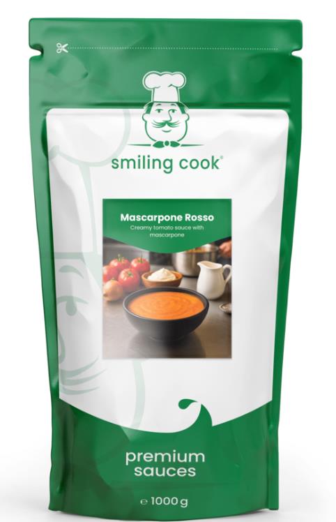 [H25] Smiling Cook Mascarpone Rosso 6X1Kg
