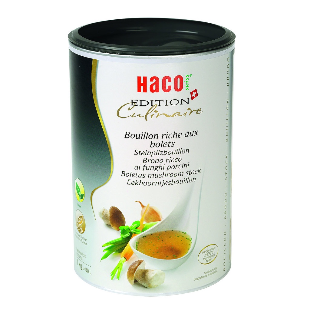 [HC1022st] Haco Ec Bouillon Cèpes 1 Kg