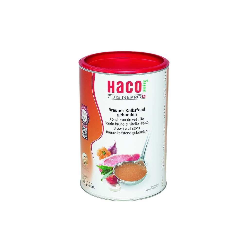 [HC2079st] Haco Fond Brun De Veau Lié 0,800 Kg