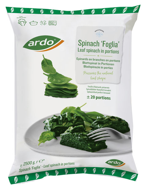 [100210910] Ardo Spinazie 'Foglia' Bladspinazie 2,5Kg