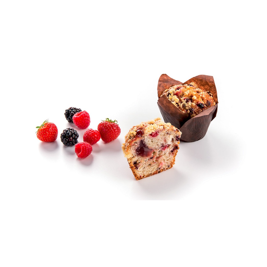 Panesco Muffin Red Fruit 20Stx110G(Op Bestelling)