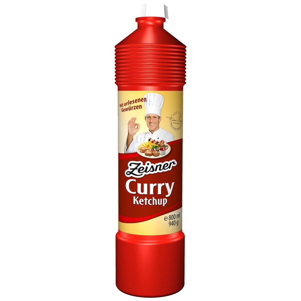 Ketchup Curry 800Ml Zeisner
